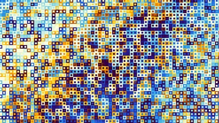 Fototapeta premium Digital fractal pattern. Abstract background.