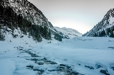 Winterwanderweg von Lech nach Zürs