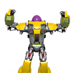 giant robot is strong