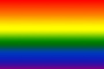 vector illustration of lgbt rainbow flag. gradient pattern. rainbow symbol of the lgbt community, an organization of lesbian, gay, bisexual and transgender people