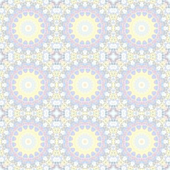 Abstract pattern. Square ornamental regular background. Seamless pattern. Vintage mosaic art pattern.