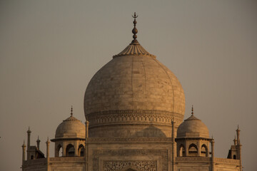Taj Mahal al atardecer