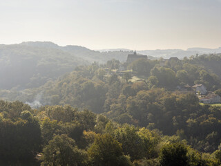 Paysage de Saint-André-en-Morvan, Nièvre, Bourgogne, France