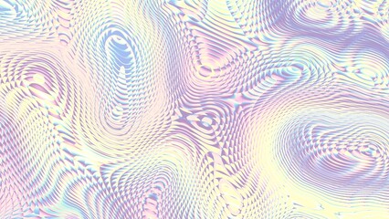Digital fractal pattern. Abstract background. Wavy abstract futuristic background