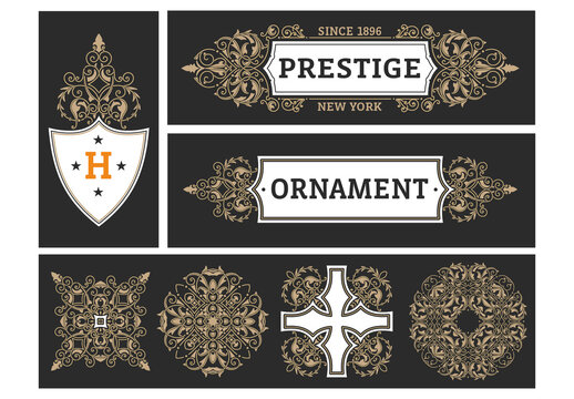 Pack of 7 Logos and Badges