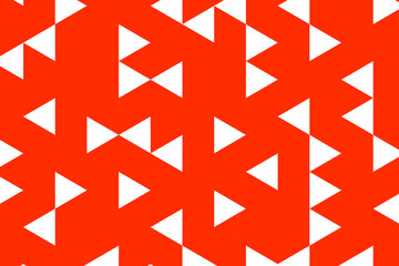 Polygonal red mosaic background. Abstract low poly vector illustration. Triangular pattern, copy space. Template geometric business design with triangle for poster, banner, card, flyer