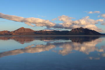 Sunrise over Salt Flats
