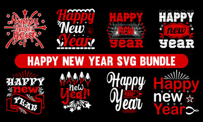 Happy New Year SVG Bundle