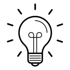 Business Idea Flat Icon Isolated On White Background