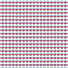 I Love Azerbaijan Concept - Heart Flag - White Background - 3D Illustration