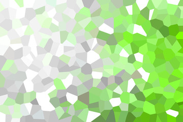 Fototapeta na wymiar Vivid white, grey and green crystals mix