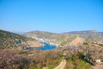 Obraz premium Bay with yachts