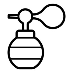 Perfume Flat Icon Isolated On White Background