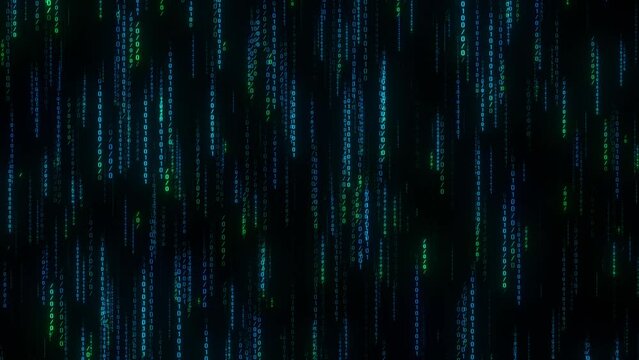 abstract background in matrix style.