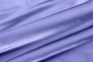Purple natural silk fabric texture with soft folds