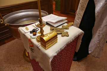 accessories for the rite of baptism