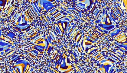 Wavy abstract futuristic background