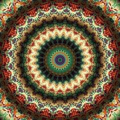 Abstract geometrical background. Ornamental symmetric pattern