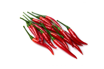 chili pepper isolated on white