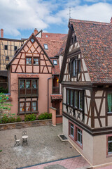 Half timbered houses of Colmar, Alsace, France