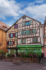 Half timbered houses of Colmar, Alsace, France