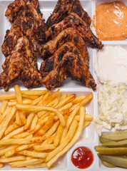 grilled buffalo wings