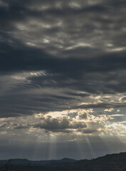 Fototapeta premium Morning Clouds