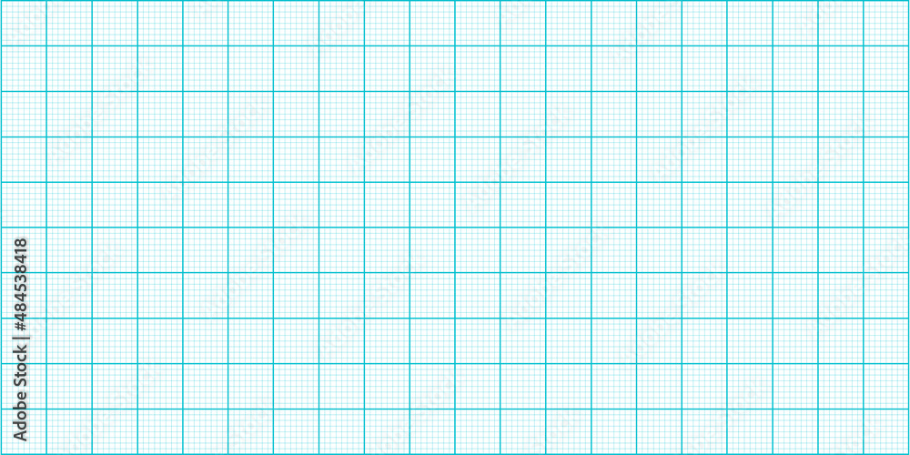 Poster grid paper sign. sheet in cage. blank sheet. empty document. isolated object. line art. vector illus