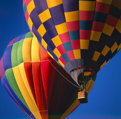 Hot air ballooning in the Yampa Valley;  Steamboat Springs, Colorado