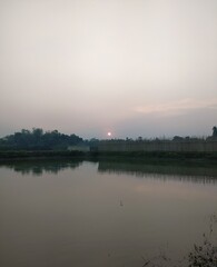 SUNSET AT THE LAKE.BD