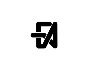 ea ae e a initial letter logo