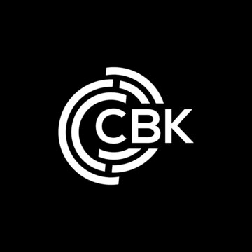 cbk letter logo design on black background. cbk creative initials letter logo concept. cbk letter design.