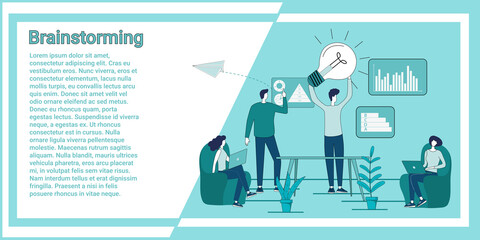Deadline.Time control and time management.Clocks and flying coins as a symbol of monetary control.Poster in business style.Flat vector illustration.
