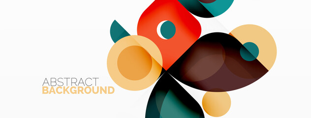 Colorful geometric pattern, minimal abstract background for wallpaper, banner, presentation