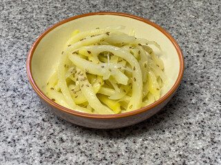 seasoned balloon flower roots