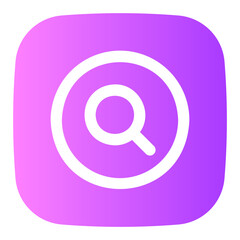 search gradient icon