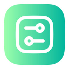 toggle gradient icon