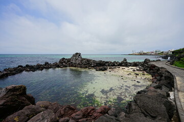 fine seaside walkway