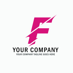 F Letter Logo And Icon Design 