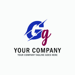 Gg Letter Logo And Icon Design 