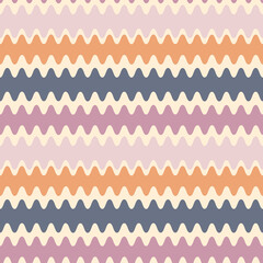 Seamless pattern on a square background - color waves. Geometry, abstraction. Design element of books, notebooks, postcards, interior items. Wallpapers, textiles, packaging, background for website