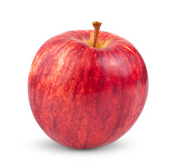 red apple isolated on white