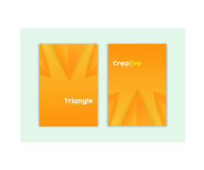 background, modern triangle abstract.