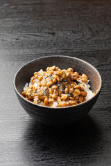 海苔の佃煮の納豆