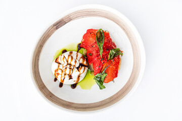 Healthy meal of italian cuisine.