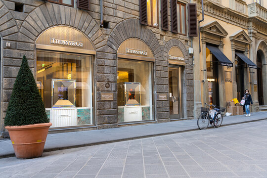 Tiffany & Co. Brand Shop In Florence, Italy