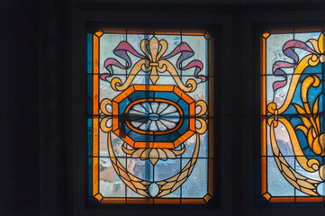 Old haunted abandoned mansion in Poland