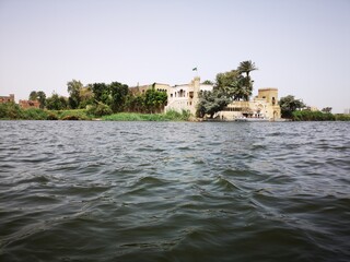 Small Island in the Nile River