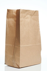 Packing brown paper bag