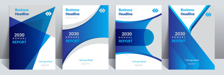 Annual Report Catalog Cover Design Template is adept to the Multipurpose Project such as a brochure, proposal, flyer, poster, presentation, catalog, cover, booklet, website, magazine, portfolio, etc